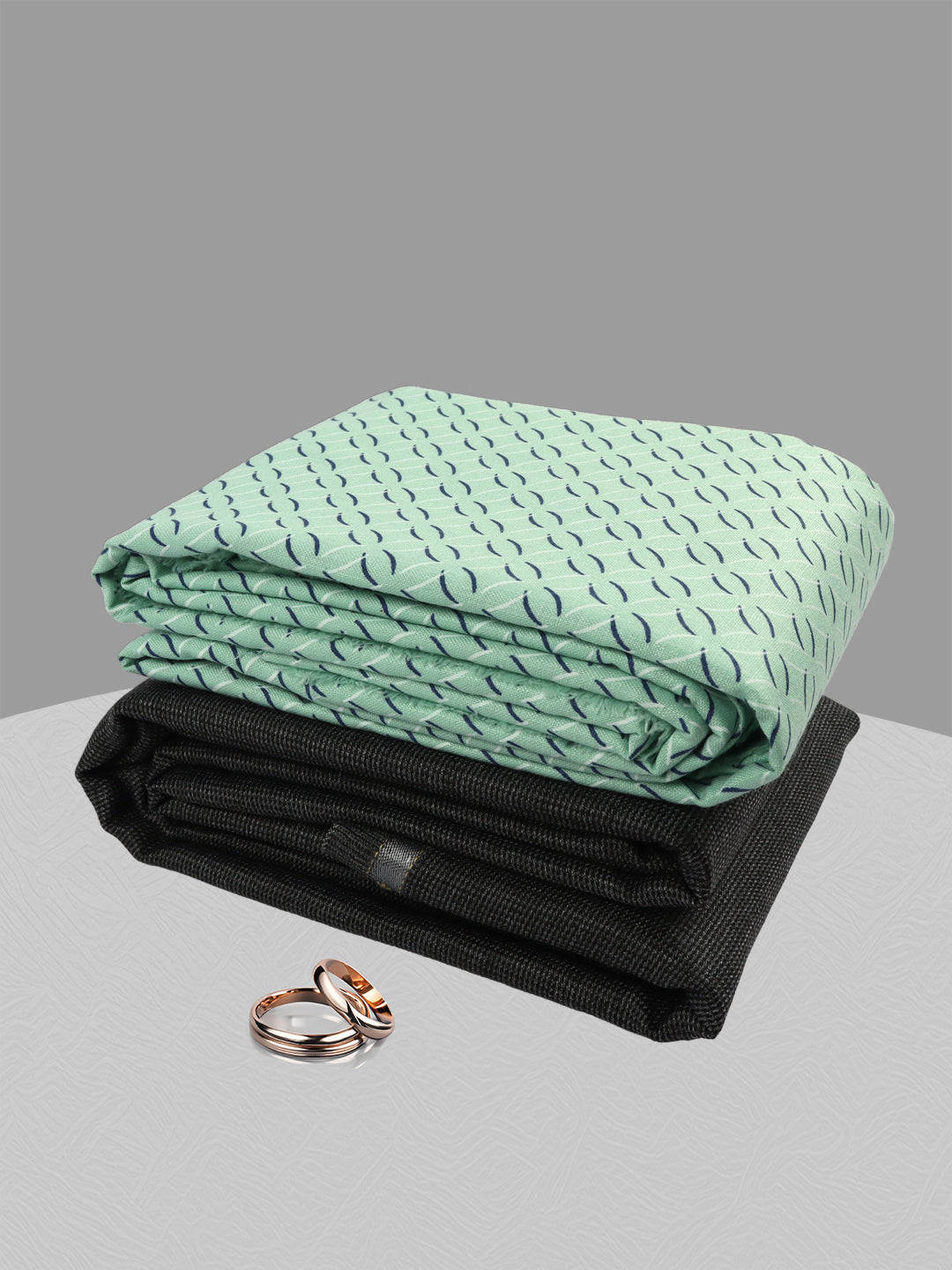 Men Cotton Blend Printed Shirting & Suiting Gift Box ME220