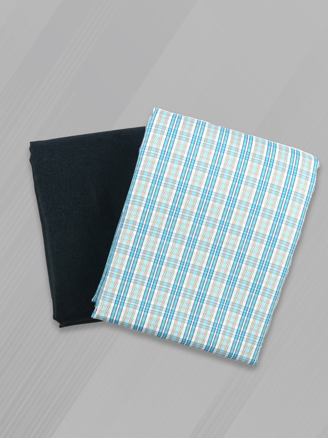 Cotton Blend Checked Shirting & Suiting Gift Box ME275