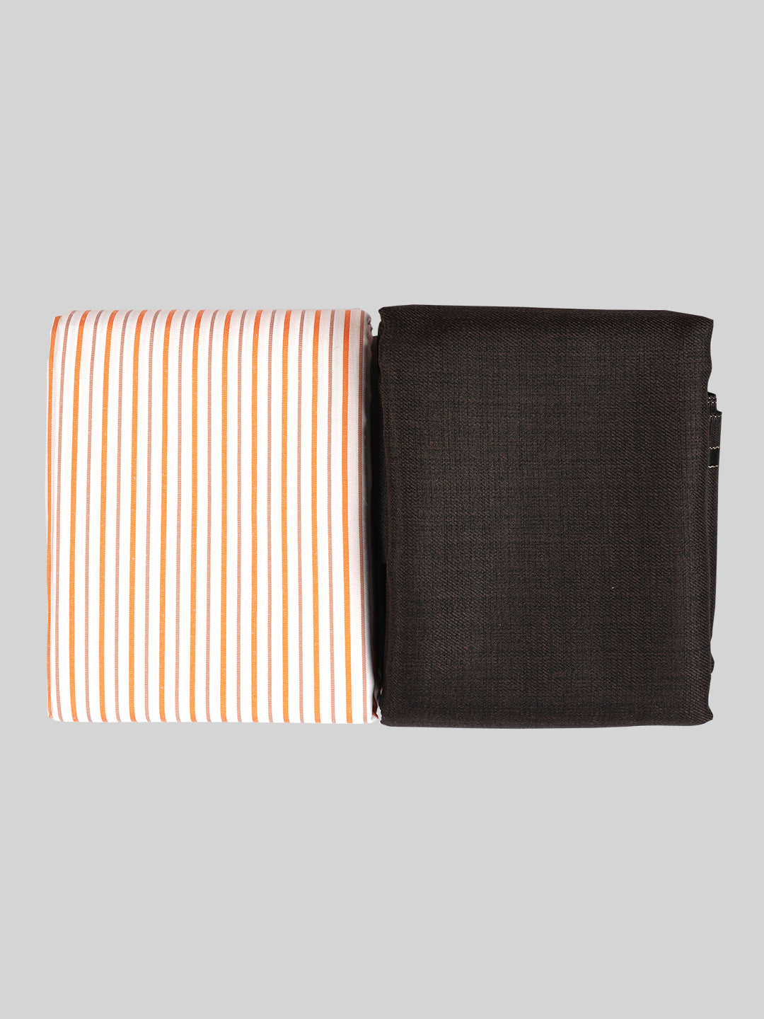 Cotton Striped Shirting & Suiting Gift Box Combo ME99