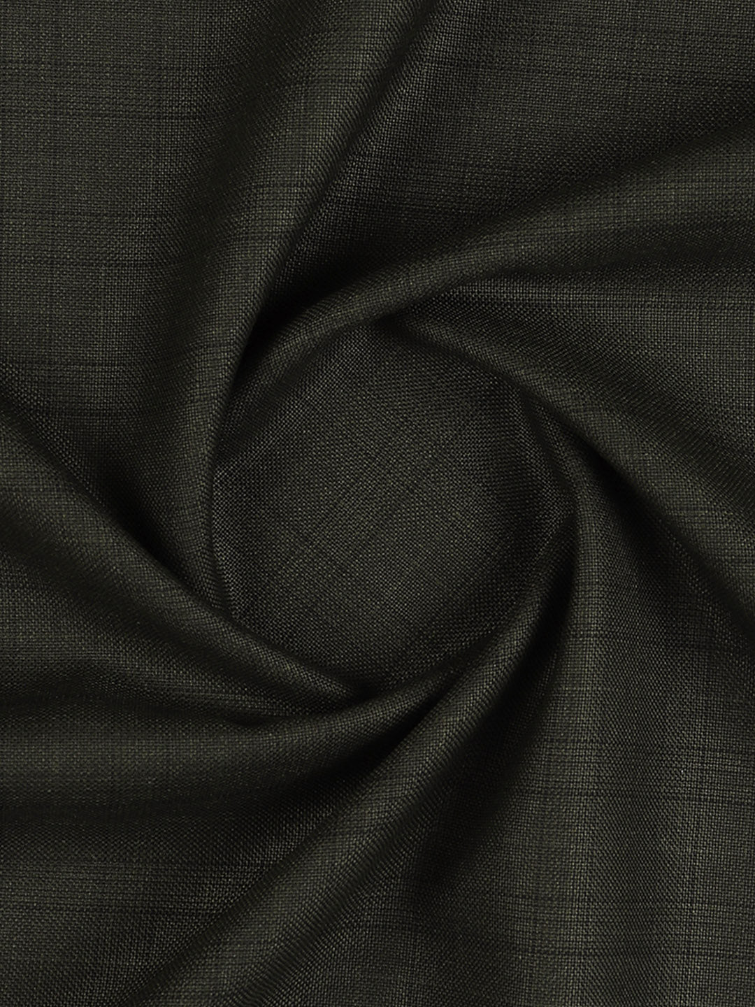 Poly Viscose Dark Green Checked Pants Fabric Golden Days