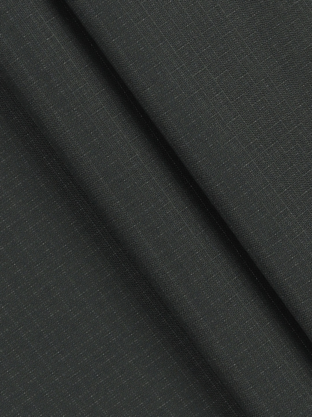 Poly Viscose Stretch Black Checked Suiting Fabric Enable