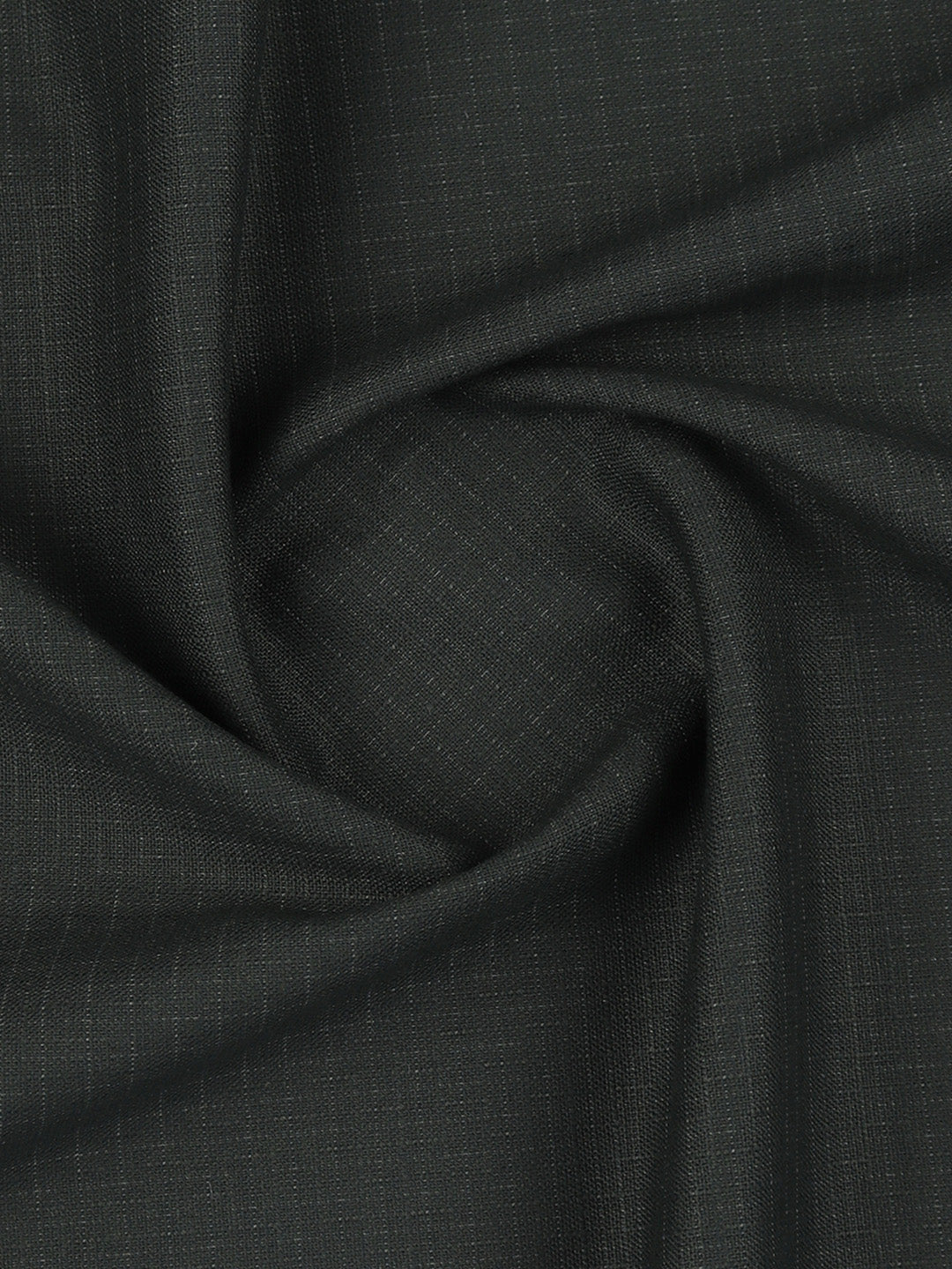 Poly Viscose Stretch Black Checked Suiting Fabric Enable