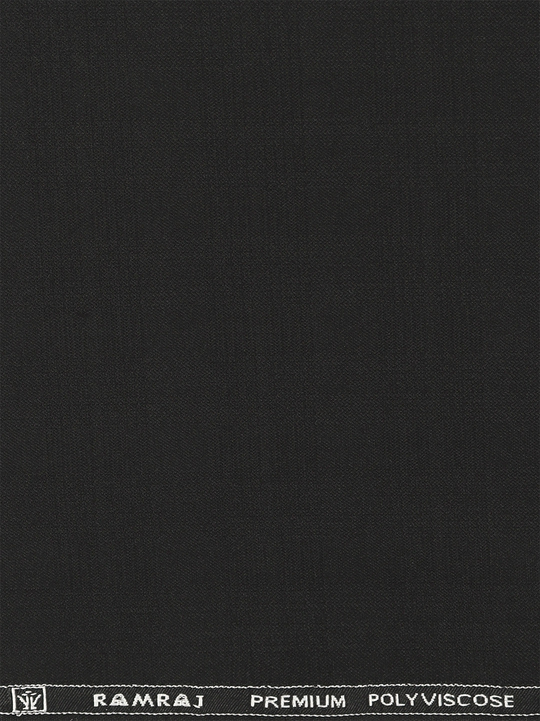 Poly Viscose Stretch Black Checked Suiting Fabric Enable