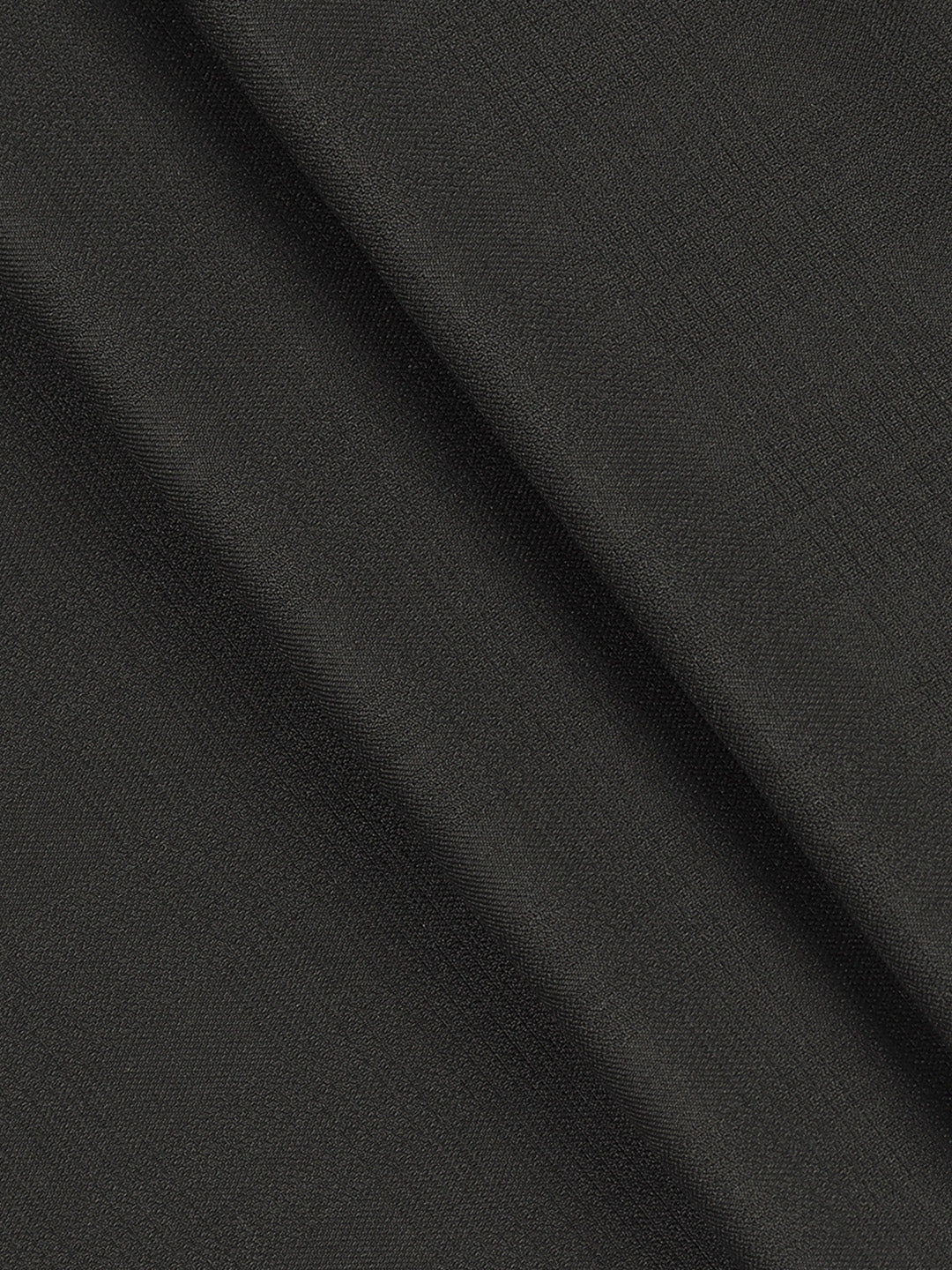 Poly Viscose Stretch Black Checked Suiting Fabric Enable