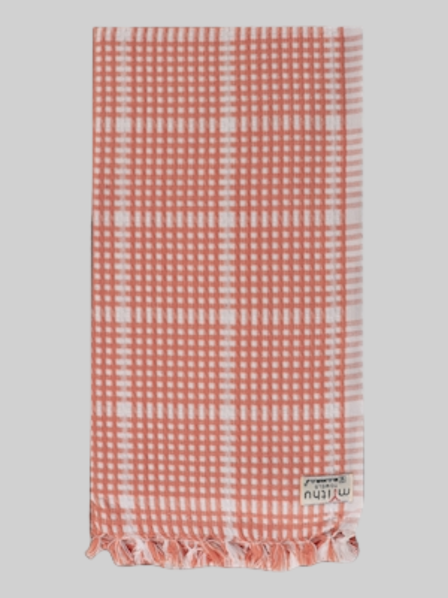 Junipper Cotton Colour Bath Towel-Design two