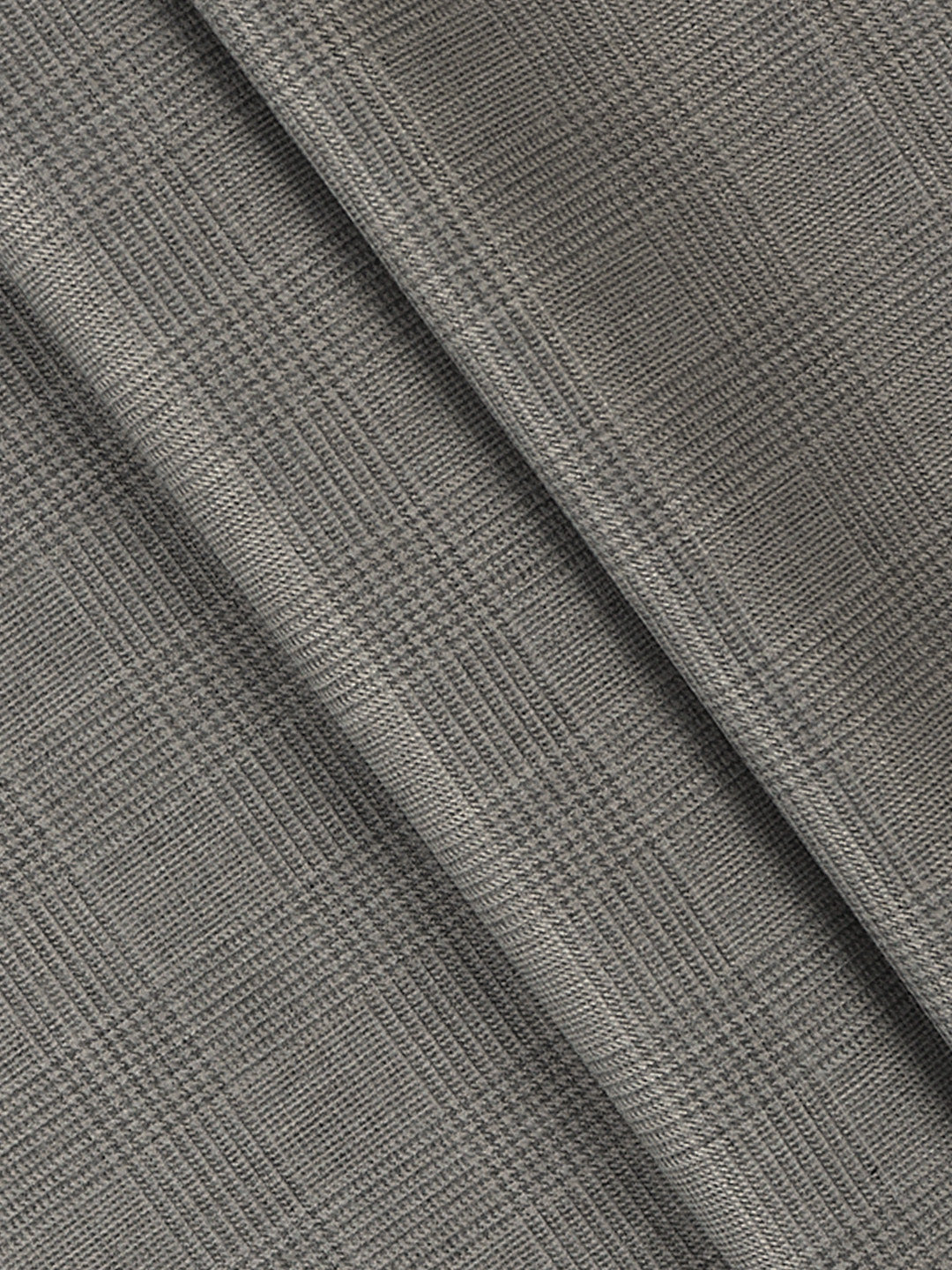 Premium Australian Merino Wool Blended Self Design Grey Suiting Fabric Mark Wool