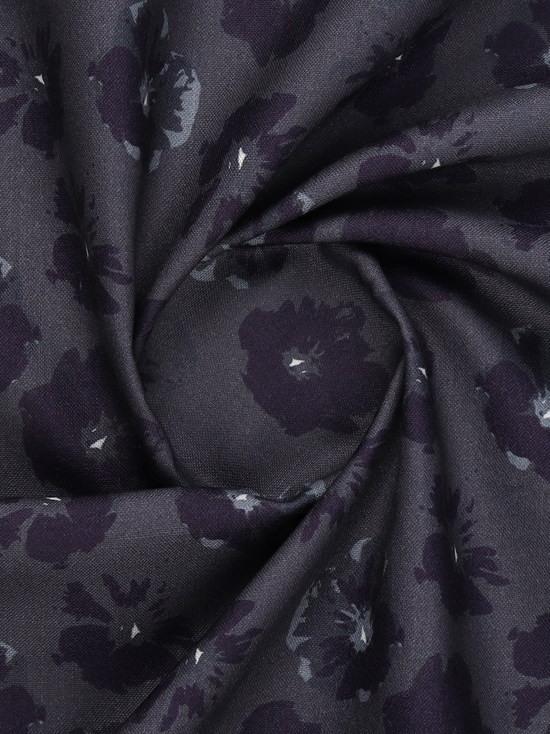 Men Cotton Rich Printed Shirt Fabric Grey Galaxy Art