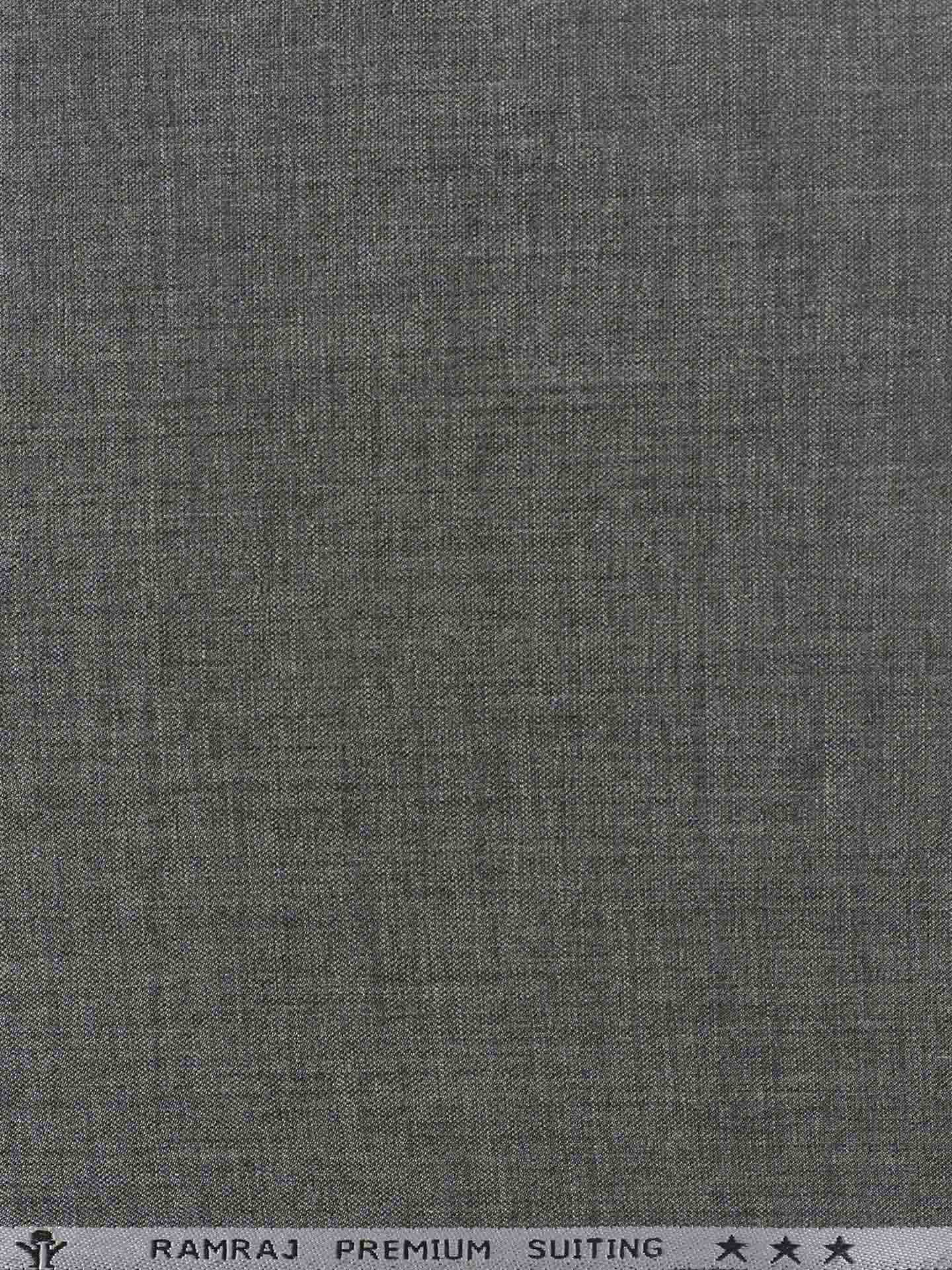 Cotton Grey Premium Suiting Fabric-Golden Days