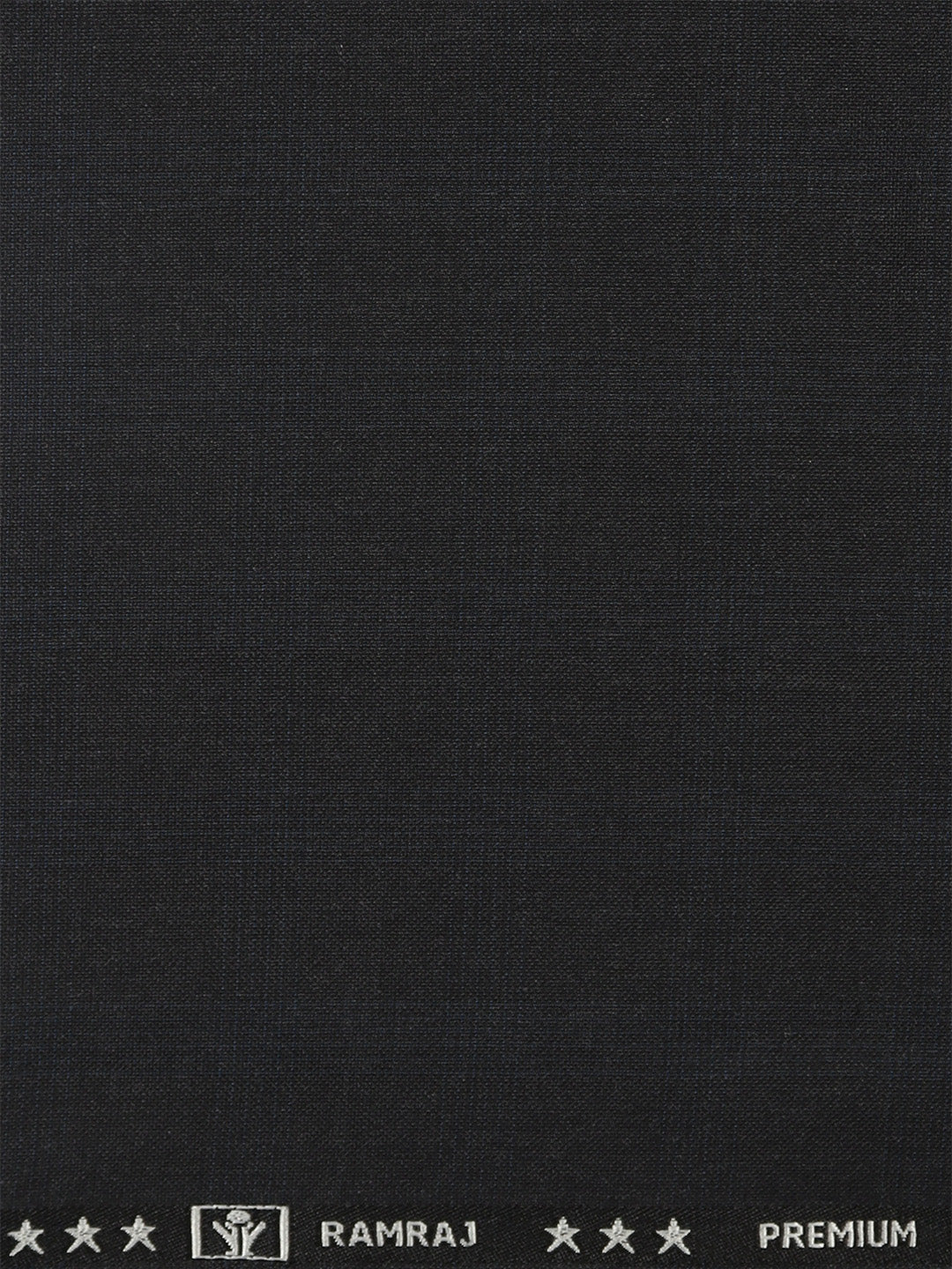 Poly Viscose Navy Blue Plain Suiting Fabric Honey Day