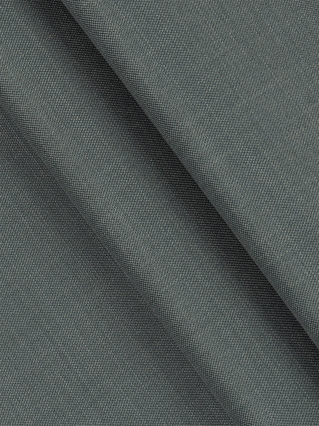 Poly Viscose Stretch Teal Plain Suiting Fabric Miracle