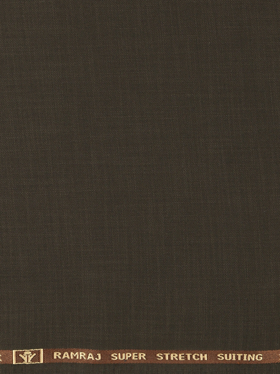 Men Poly Viscose Blend Pants Fabric Brown Miracle