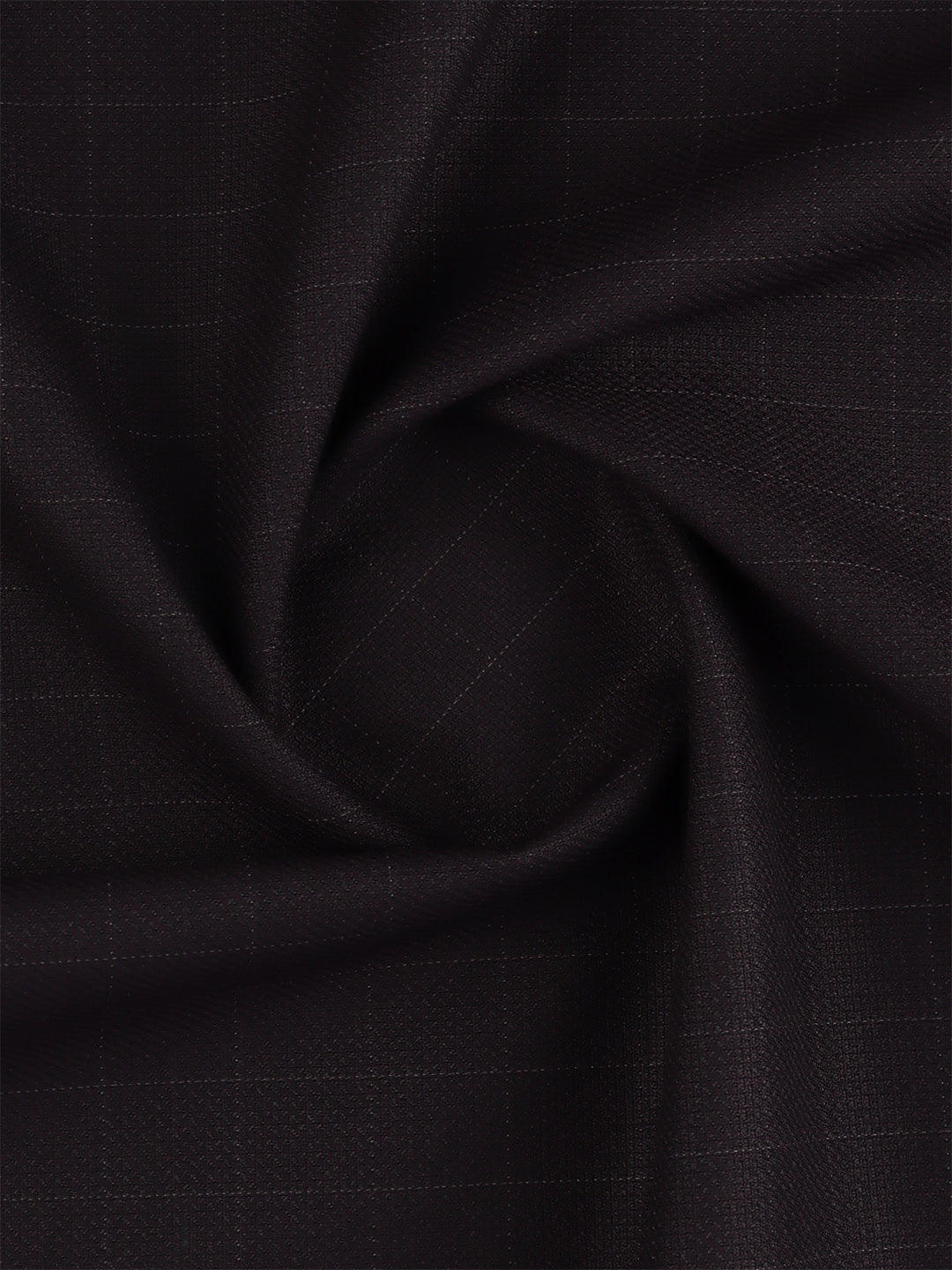 Men Poly Viscose Blend Dark Maroon Stretch Pants Fabric Miracle