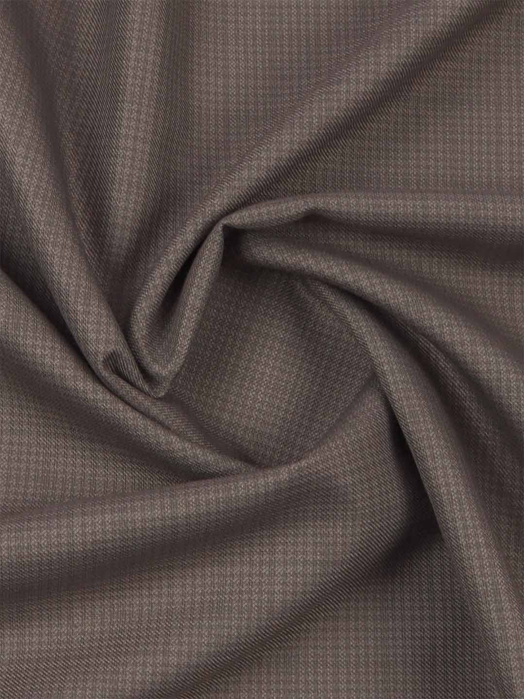 Cotton Blended Grey Colour Premium Suiting Fabric-Golden Days