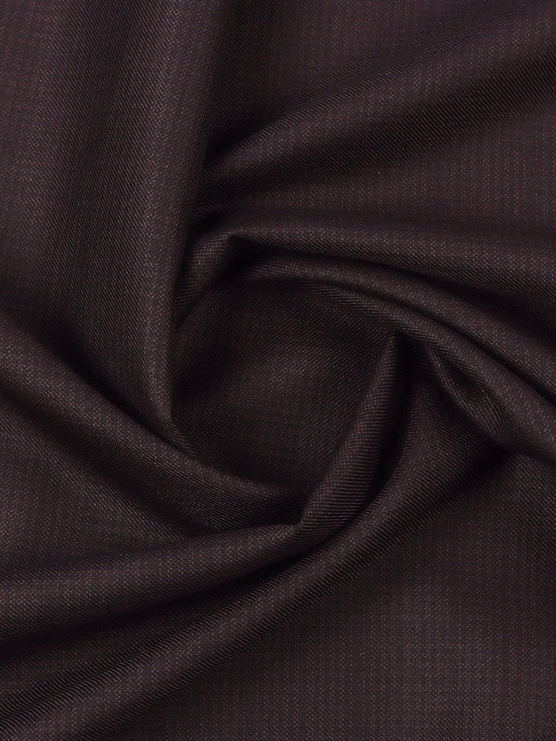 Cotton Blended Dark Brown Premium Suiting Fabric-Golden Days