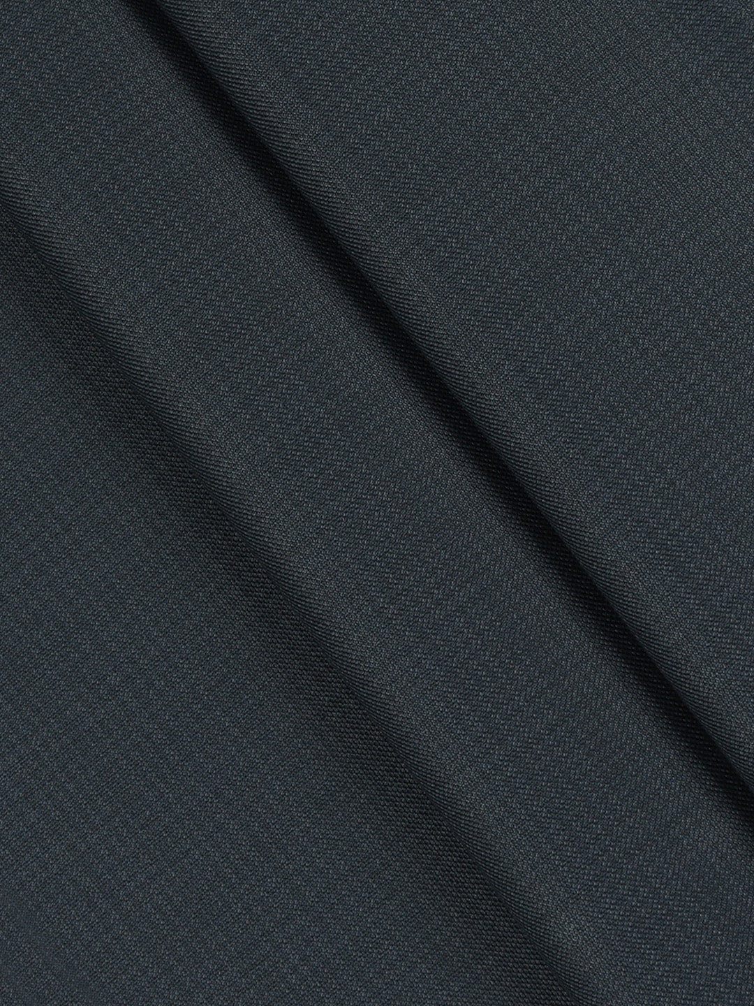 Poly Viscose Dark Blue Self Design Pants Fabric Fun Days
