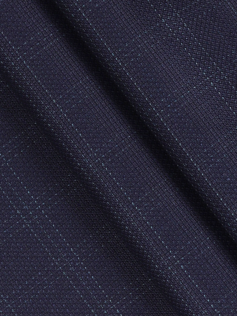 Premium Cotton Colour Checked Pants Fabric Navy Style Craft