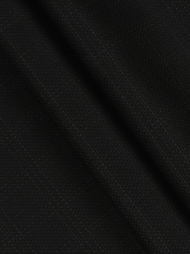 Premium Cotton Colour Checked Pants Fabric Black Style Craft