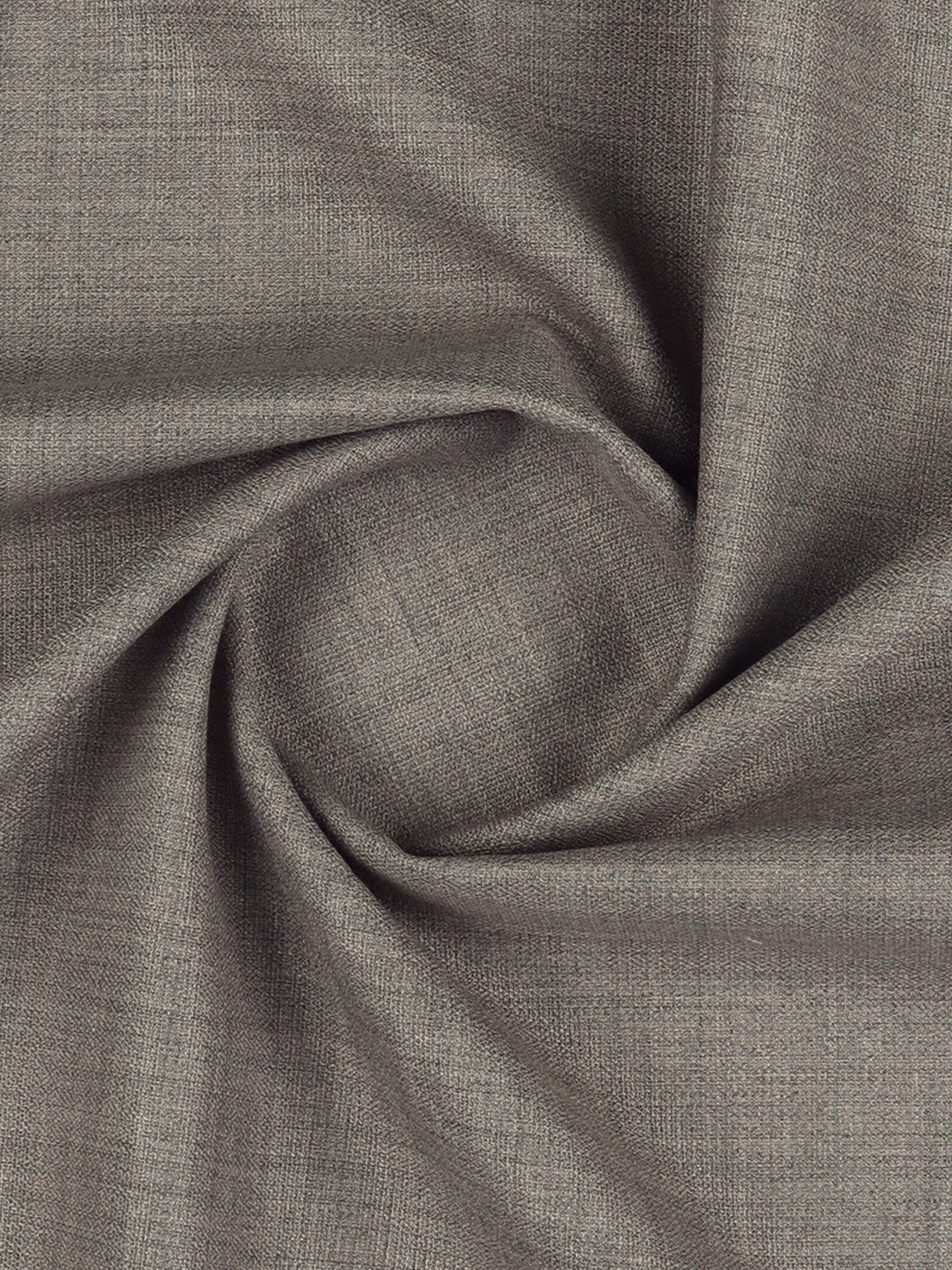 Poly Viscose Grey Plain Pants Fabric Golden Days