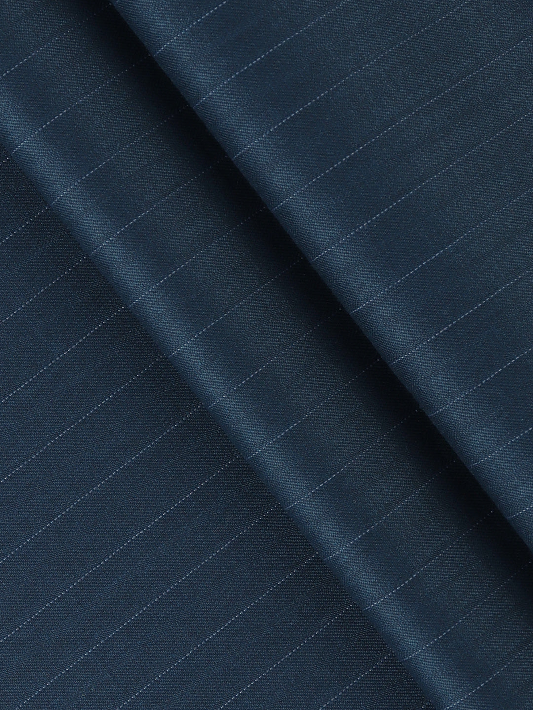 Men Poly Viscose Blend Dark Blue Pants Fabric Enable Stretch