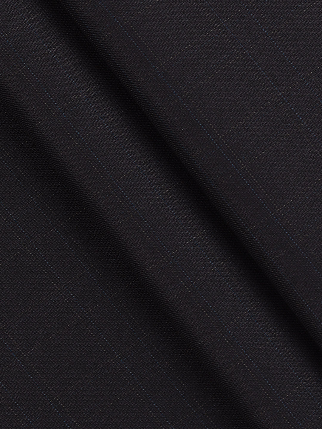 Men Cotton Blend Checks Pants Fabric Dark Purple Icle Stretch
