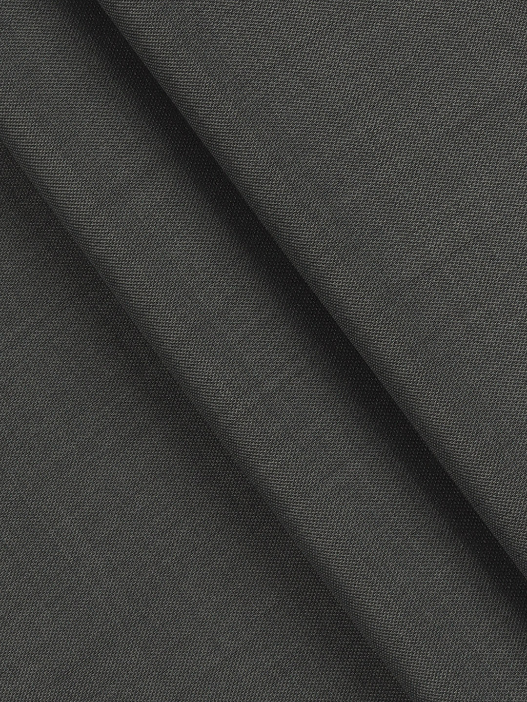 Poly Viscose Stretch Grey Plain Suiting Fabric Miracle