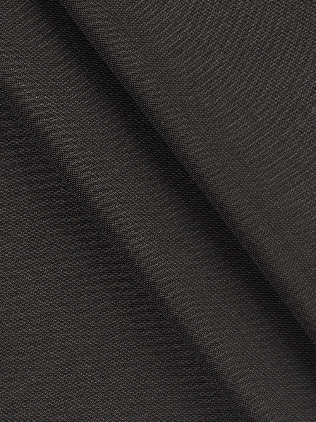 Poly Viscose Stretch Brown Plain Suiting Fabric Miracle