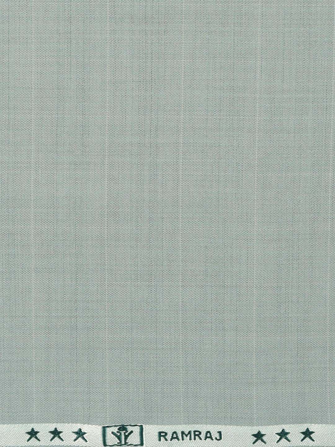 Poly Viscose Stretch Sage Green Checked Pants Fabric Fun Days