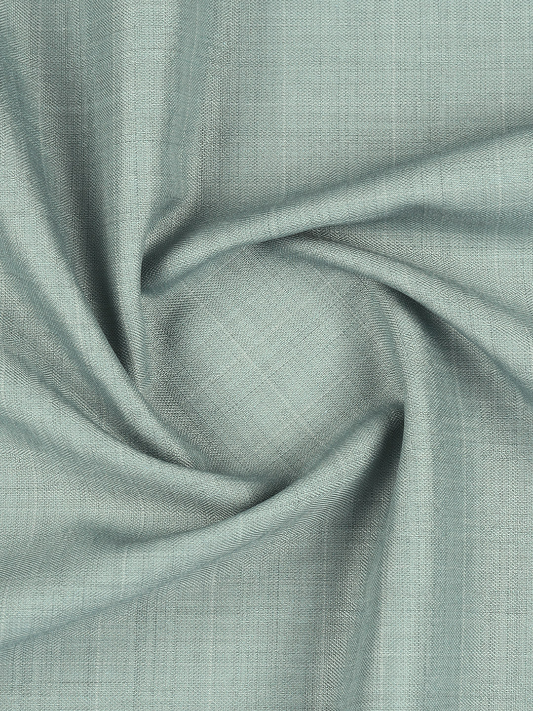 Poly Viscose Stretch Sage Green Checked Pants Fabric Fun Days