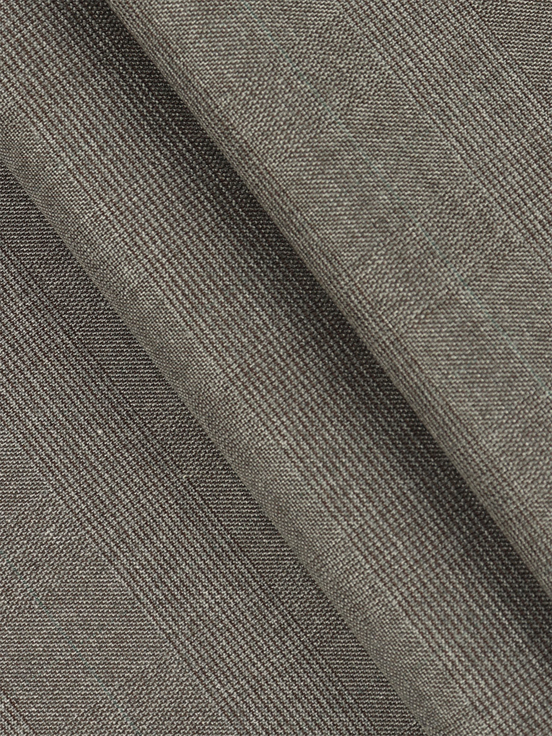 Poly Viscose Blend Self Design Stretch Suiting Fabric Dark Grey Enable