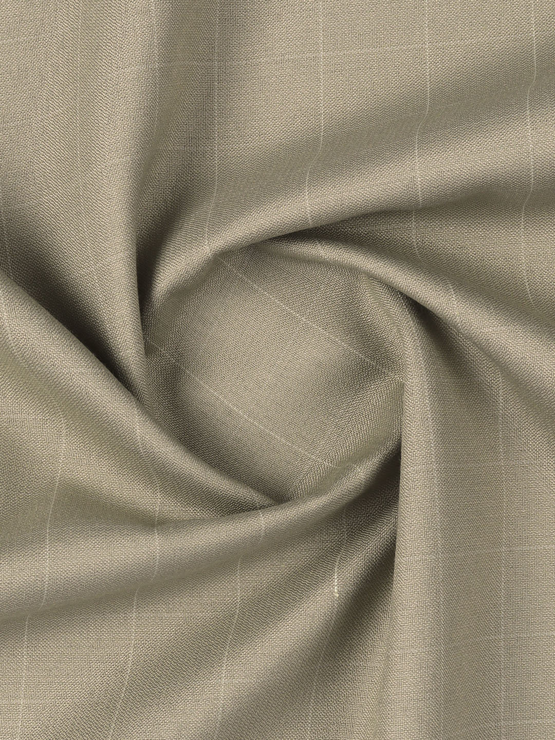 Poly Viscose Checked Suiting Fabric Light Brown Week Days