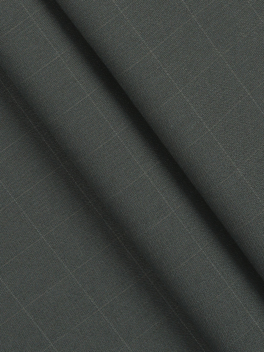 Poly Viscose Grey Checked Suiting Fabric Week Days