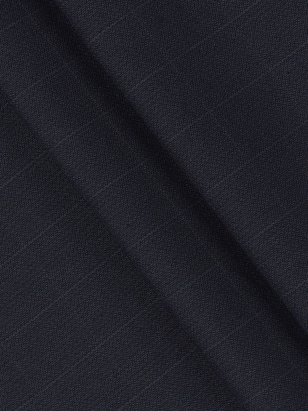 Poly Viscose Checked Suiting Fabric Dark Blue Week Days