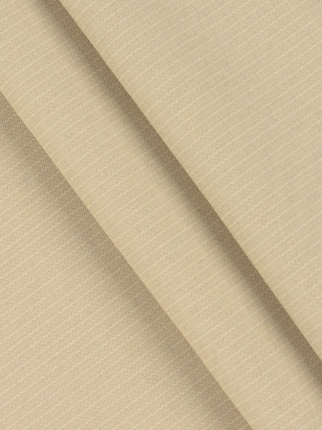 Poly Viscose Striped Suiting Fabric Light Brown Week Days