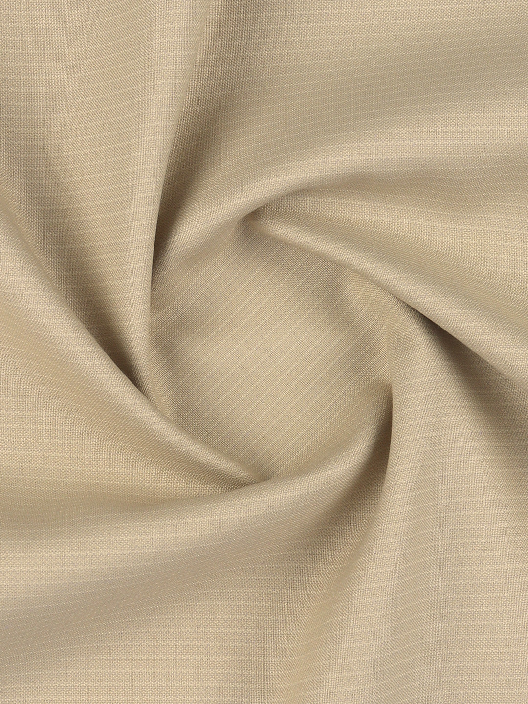 Poly Viscose Striped Suiting Fabric Light Brown Week Days