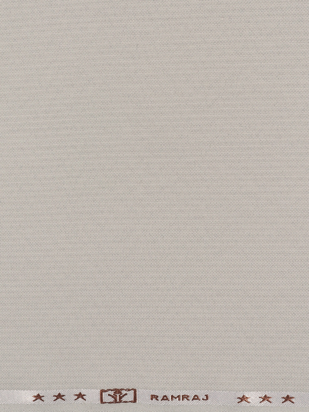 Poly Viscose Striped Suiting Fabric Grey Week Days