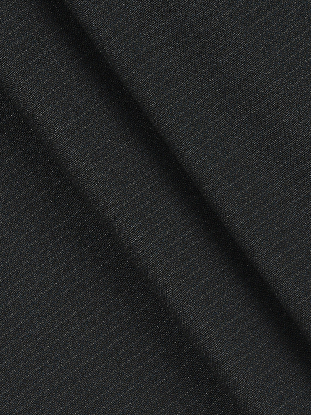 Poly Viscose Dark Blue Striped Suiting Fabric Week Days