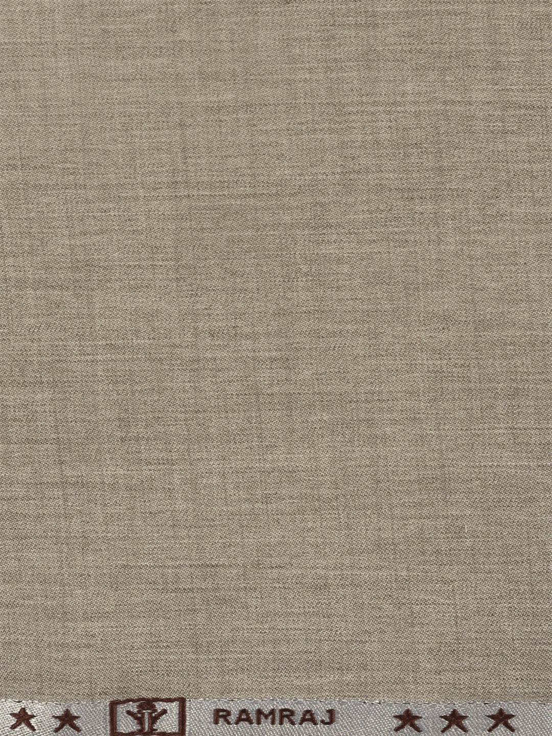 Poly Viscose Plain Suiting Fabric Light Brown Golden Days