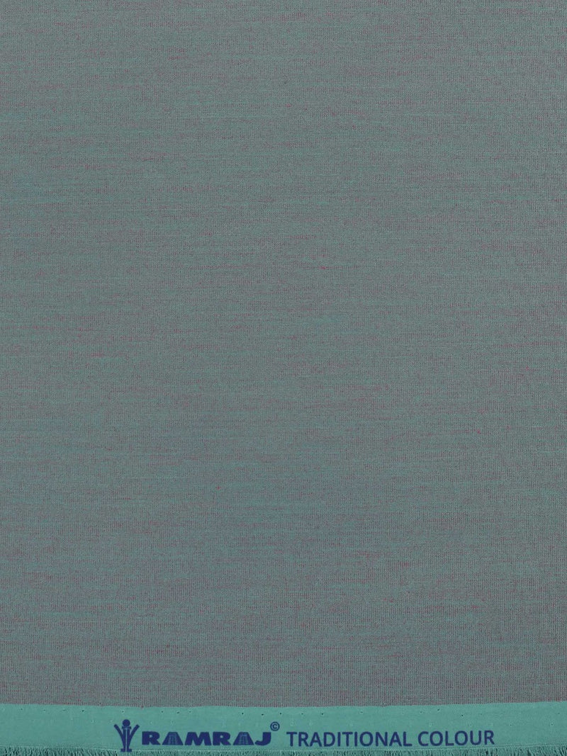 Cotton Grey with Blue Solid Shirt Fabric Candy Colour