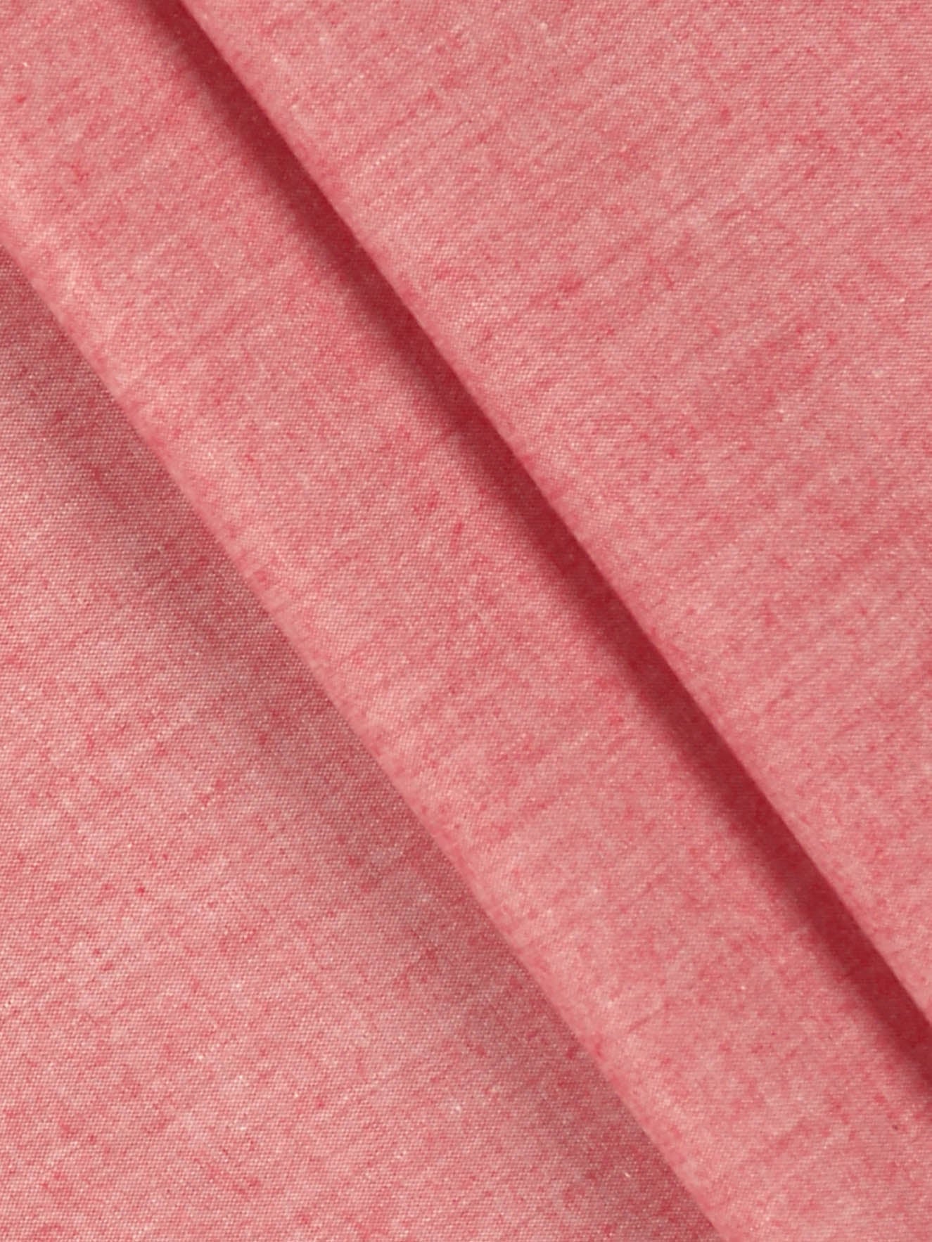 Cotton Colour Plain Pink Shirting Fabric High Style