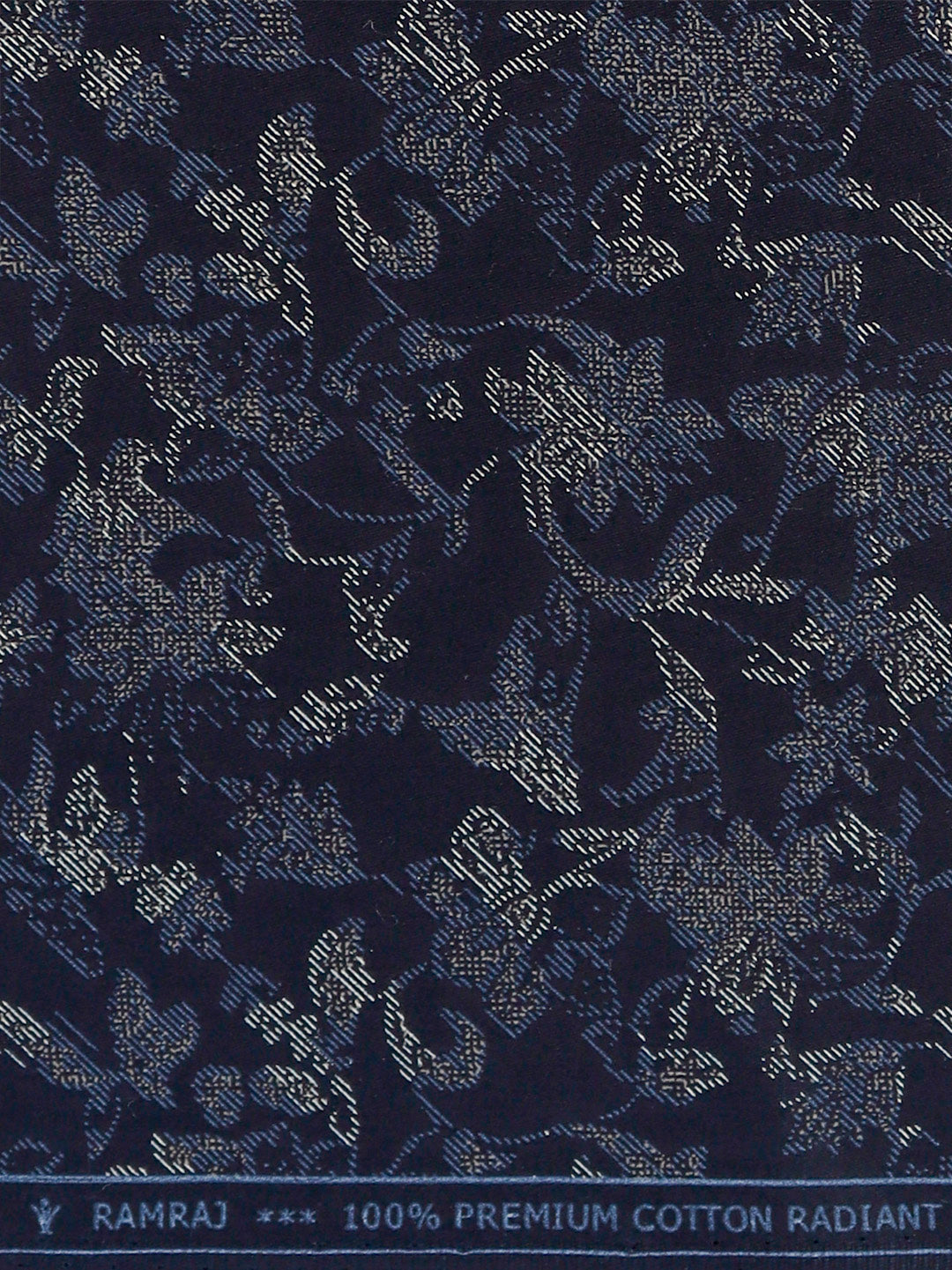 100% Cotton Black Printed Shirt Fabric Oslo