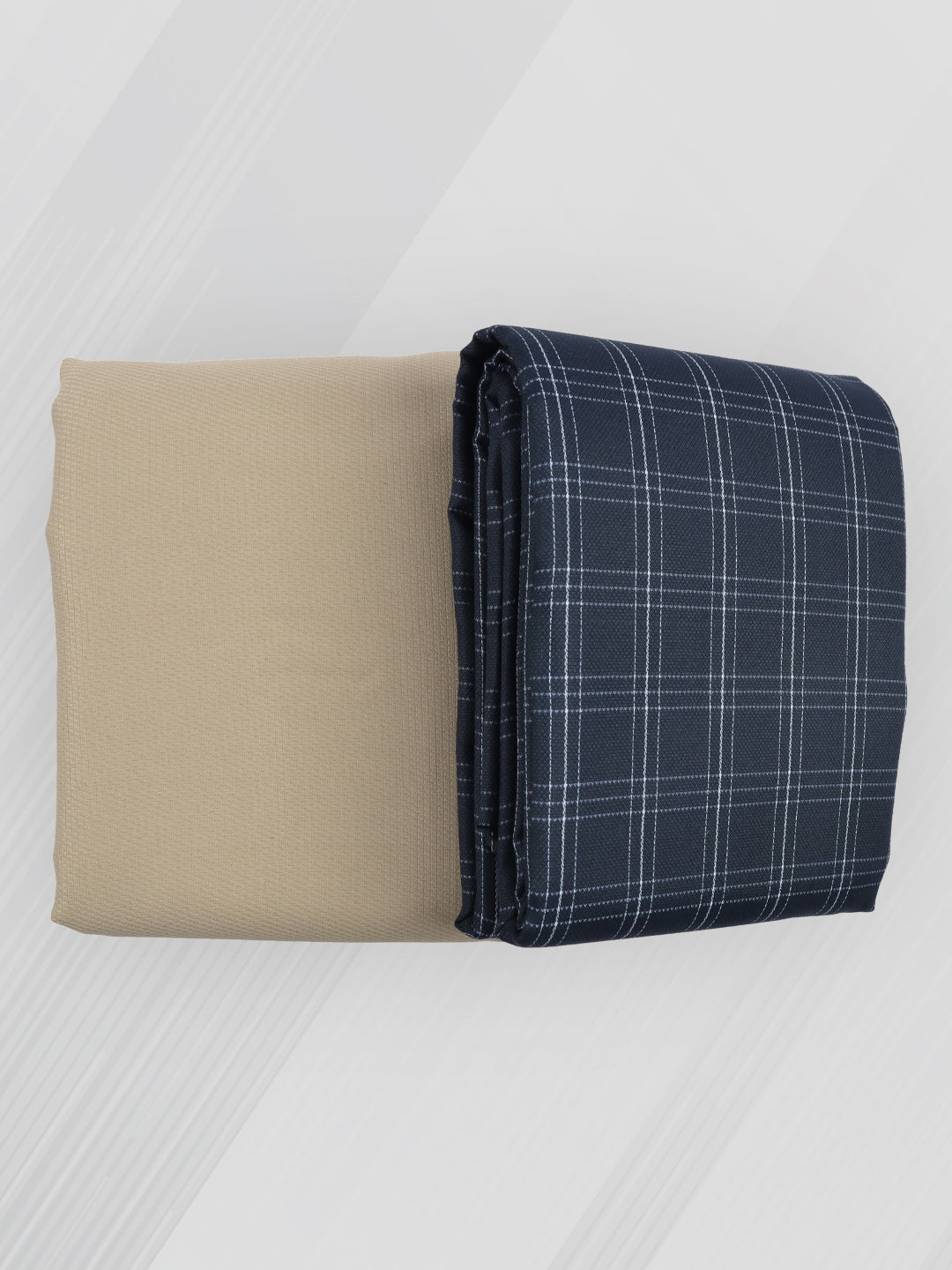 Cotton Blend Checked Shirting & Suiting Gift Box ME253