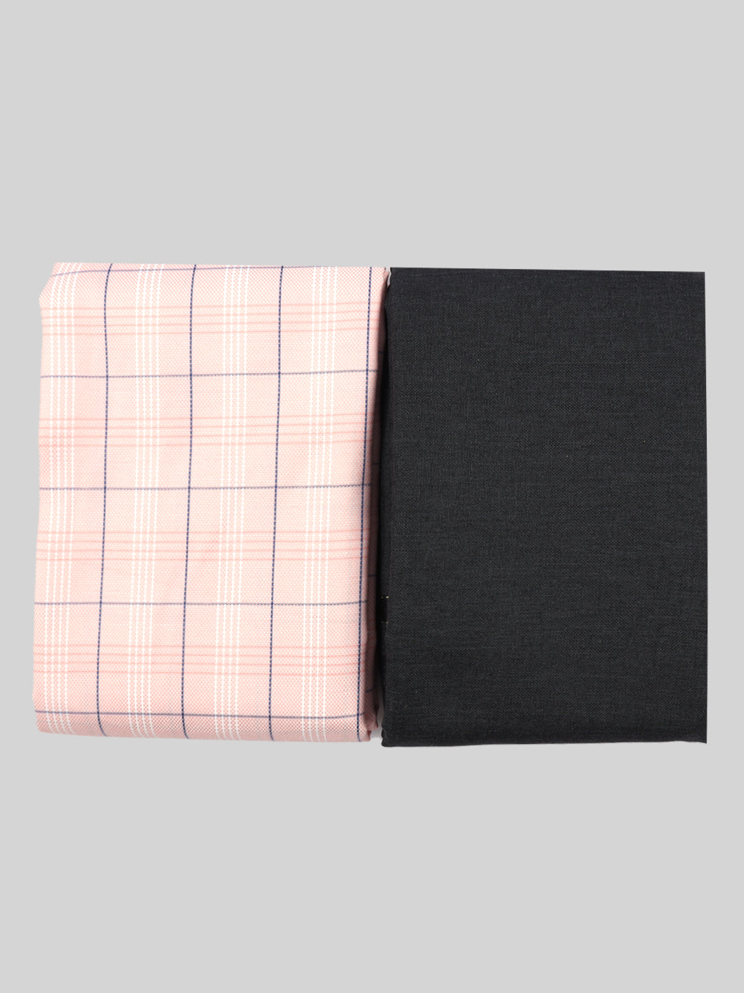 Cotton Checked Shirting & Suiting Gift Box Combo ME111