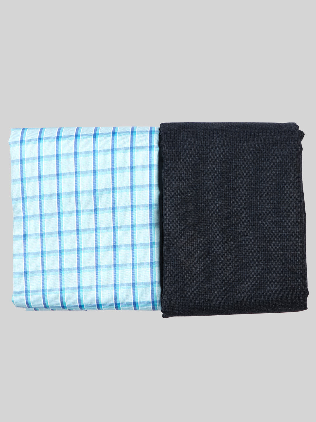 Cotton Checked Shirting & Suiting Gift Box Combo ME110
