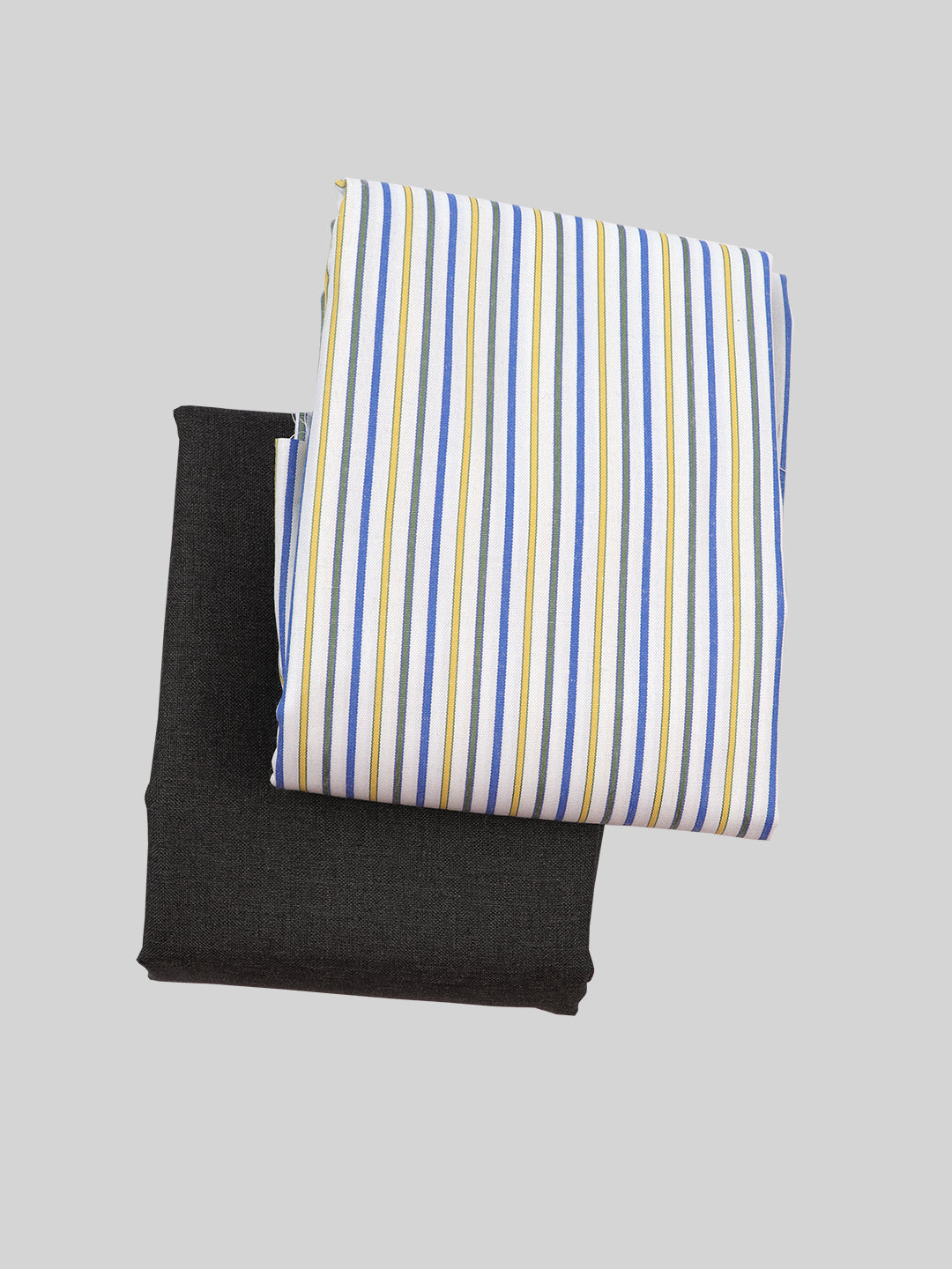 Cotton Striped Shirting & Suiting Gift Box Combo ME93-Full view
