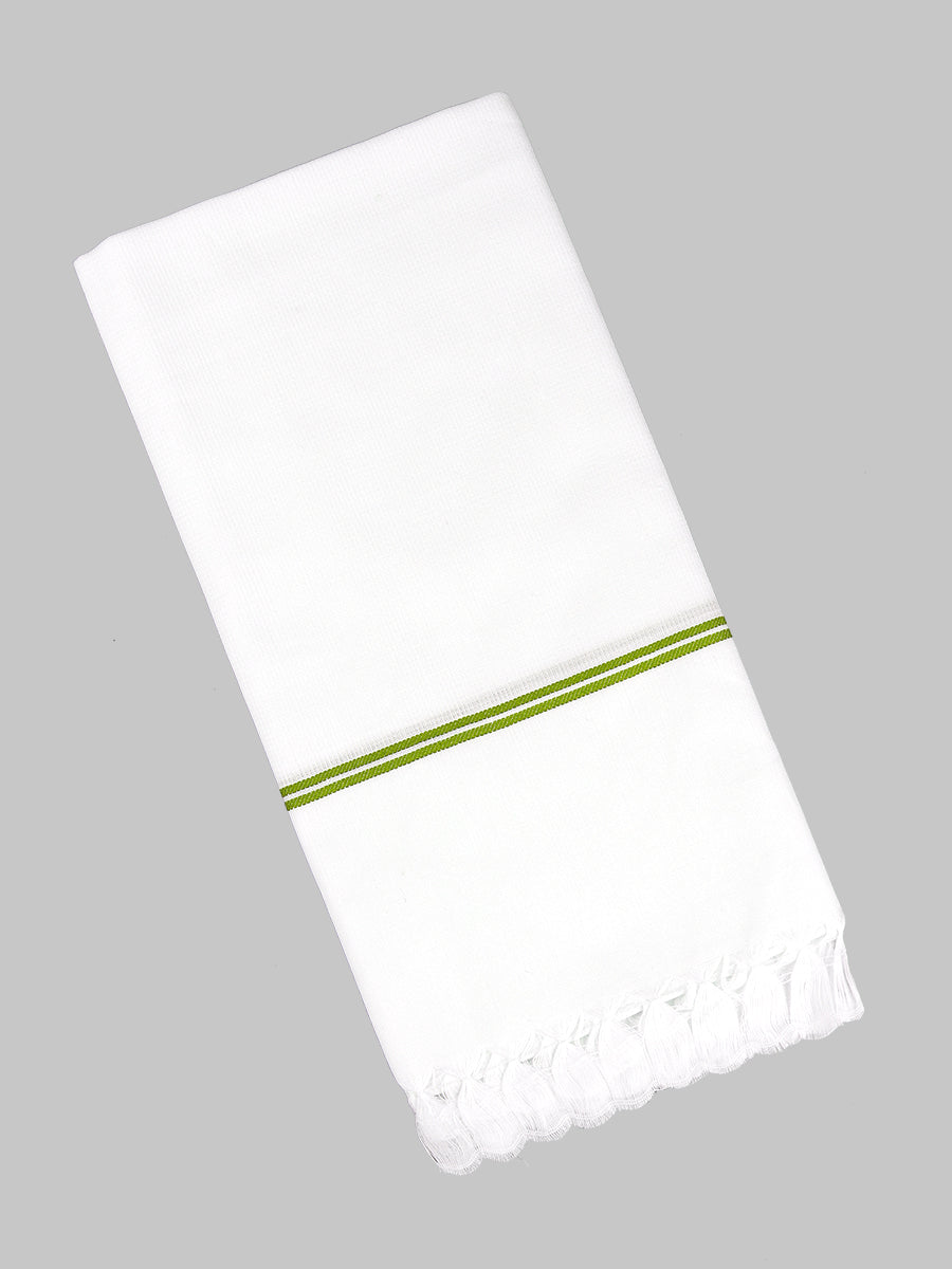 Cotton White Bath Towel Special Matty (2 PCs Pack)
