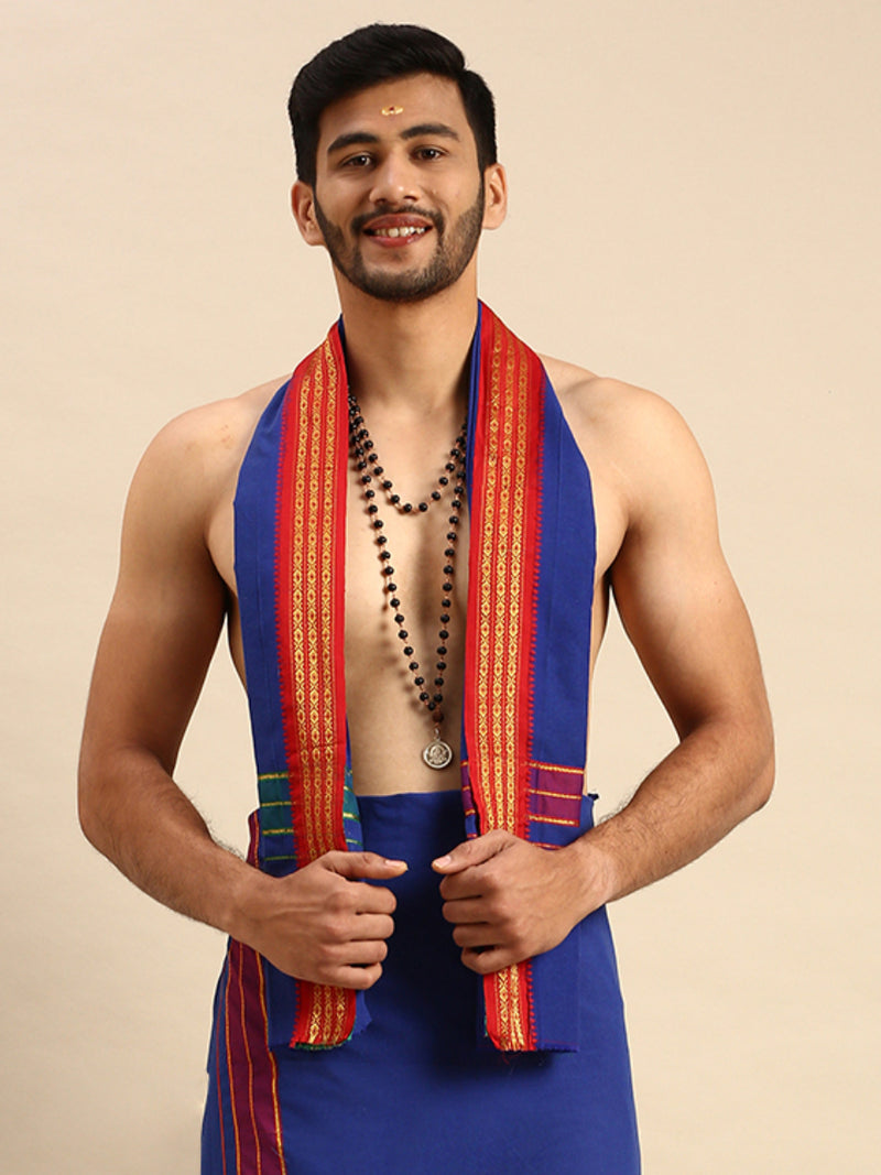 Devotional Towel Pamba Blue