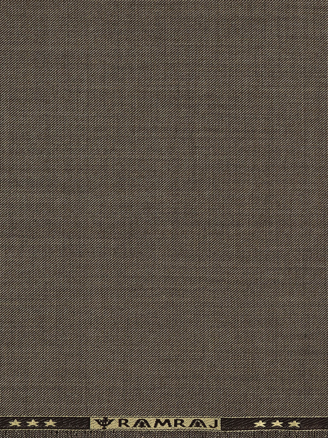 Premium Australian Merino Wool Blended Plain Pants Fabric Brown Teen Wool