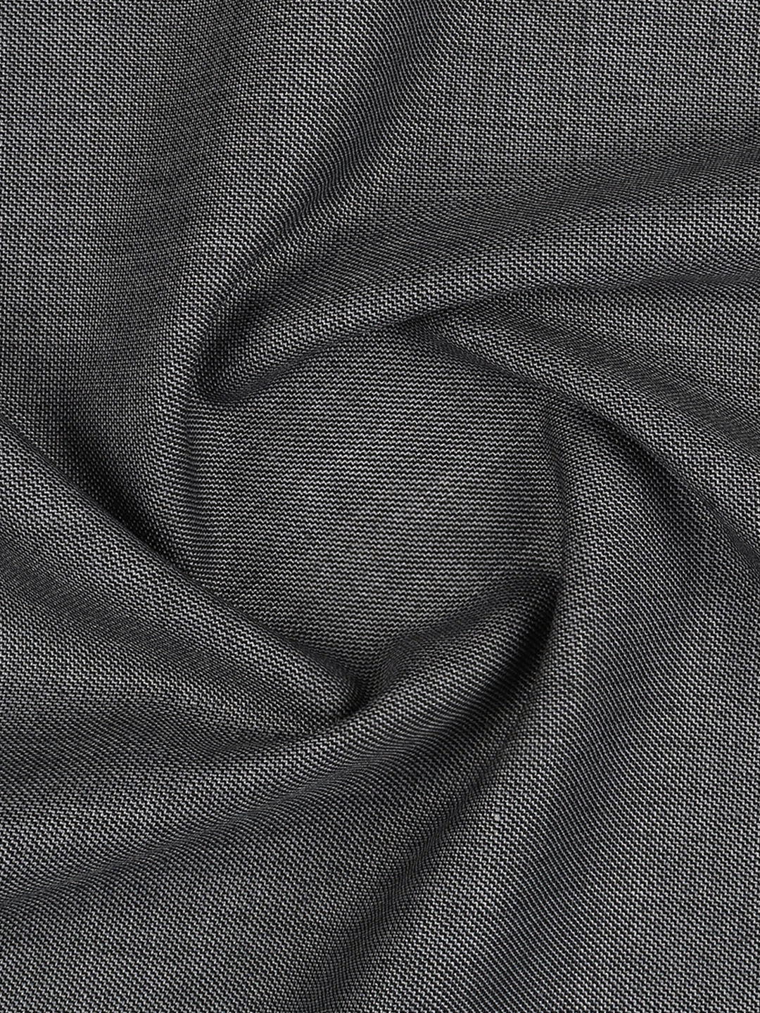 Premium Australian Merino Wool Blended Plain Pants Fabric Grey Teen Wool