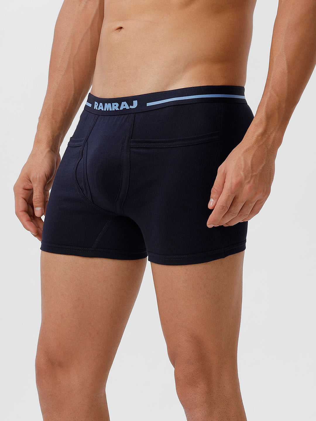 Men Pocket Trunks Target Navy Pack of 2