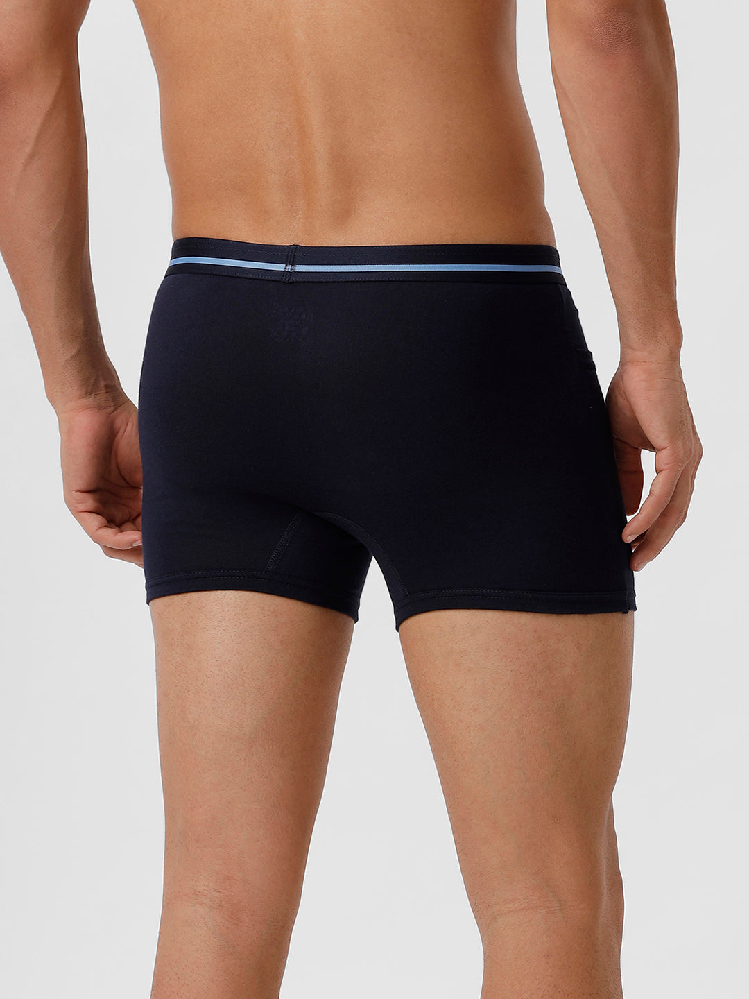 Men Pocket Trunks Target Navy Pack of 2